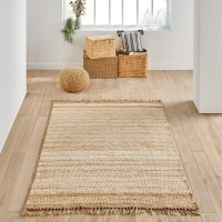 Ковер Из джута и синели Holza 160 x 230 см бежевый LA REDOUTE INTERIEURS  фото, kupilegko.ru